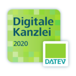 Logo Digitale Kanzlei 2020 von DATEV für Steuerberatung Braun ist Digitale Kan